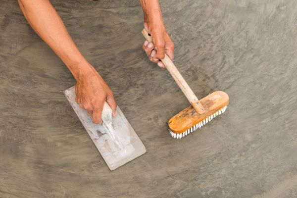 Driveway Concrete Staining in Petaluma