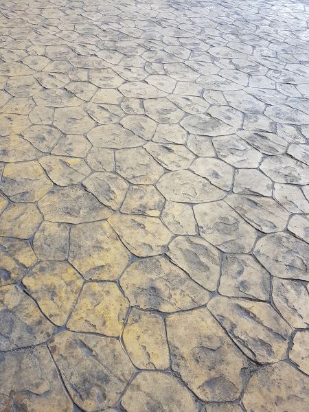 Stamped Concrete Paving in Petaluma