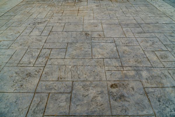 Stamped Patio Installation in Petaluma