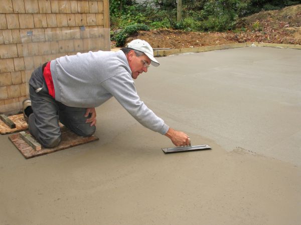Cost of Concrete Slab Finishing in Petaluma