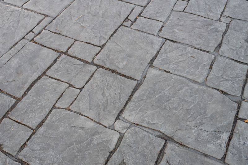 Textured Concrete Paving